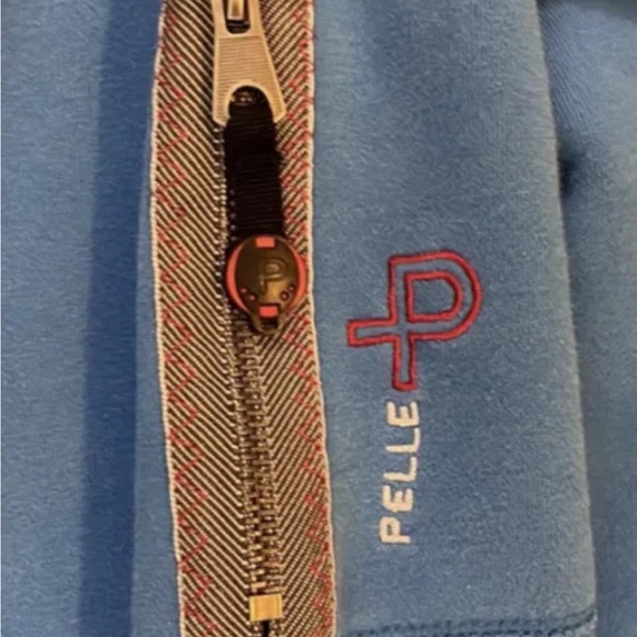 Pelle P Petterson Mens Team Sailing Racing Full Zip Hoodie M Nautical Blue Rare - Picture 6 of 10